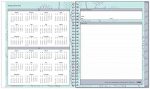 Blue Sky 2022 Monthly Planner, January 2022 - December 2022, 8" x 10", Frosted Flexible Cover, Wirebound, Rue Du Flore (101605-22) - Image 3